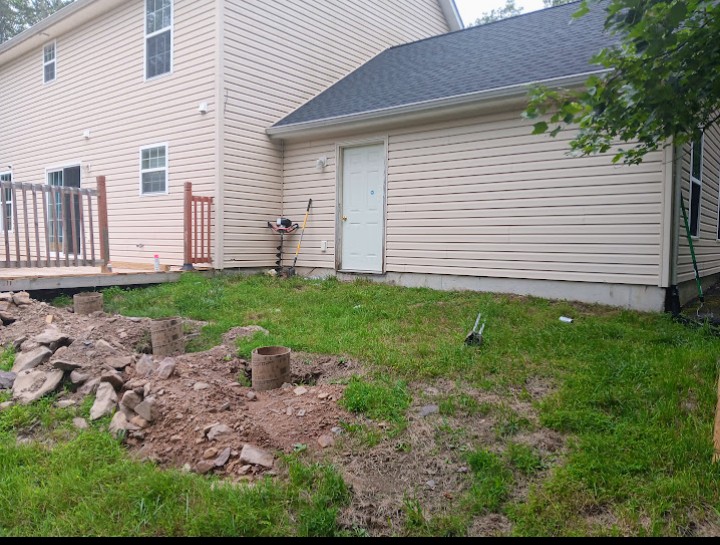 Deck before