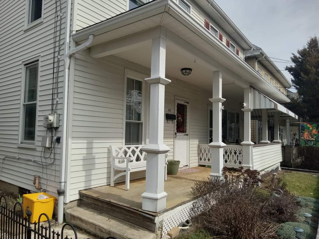 Porch before