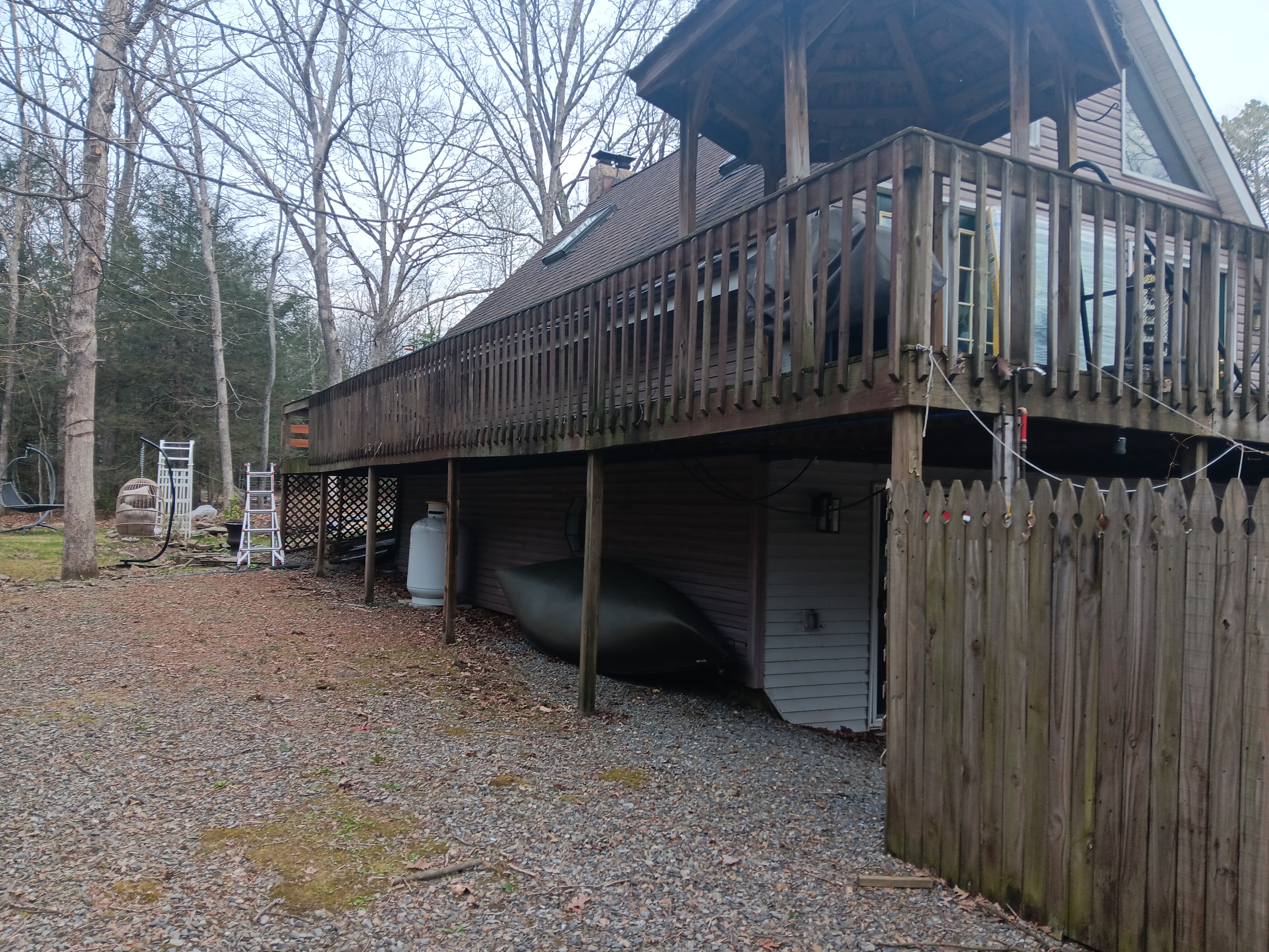 Additional railing section